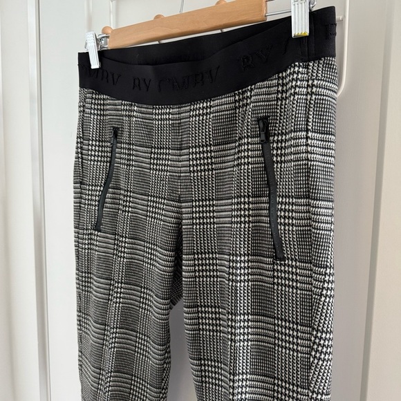 Cambio black & white plaid slim fit Renee pants - size 6 - Picture 7 of 8